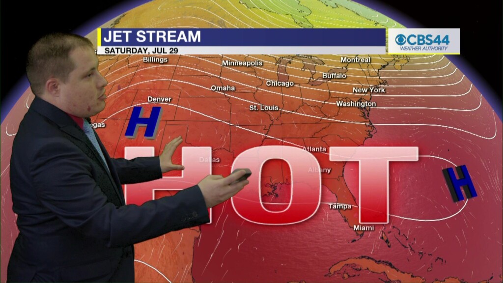 Cbs 44 Weather Authority Forecast: July 25, 2023