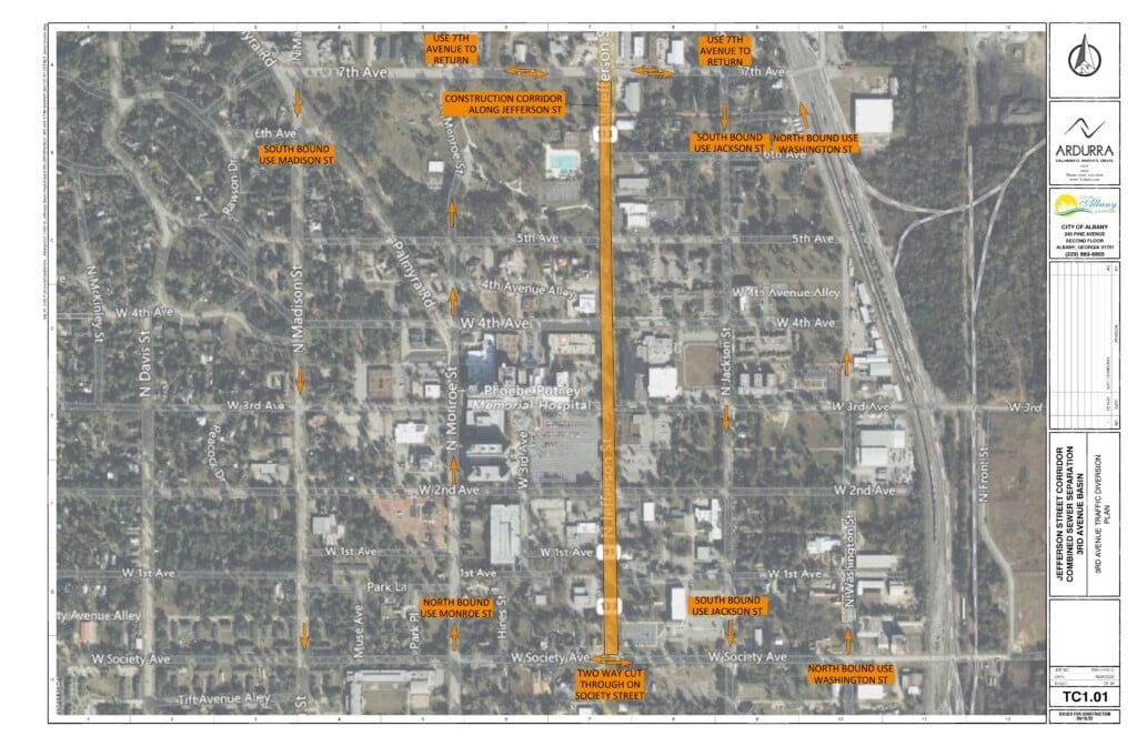8 25 23 Press Release Jefferson Street Road Closure 1