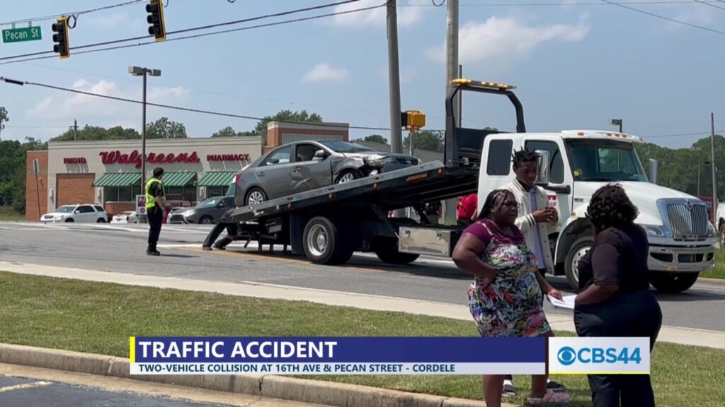 Two Vehicle Collision At 16th Avenue & Pecan Street In Cordele