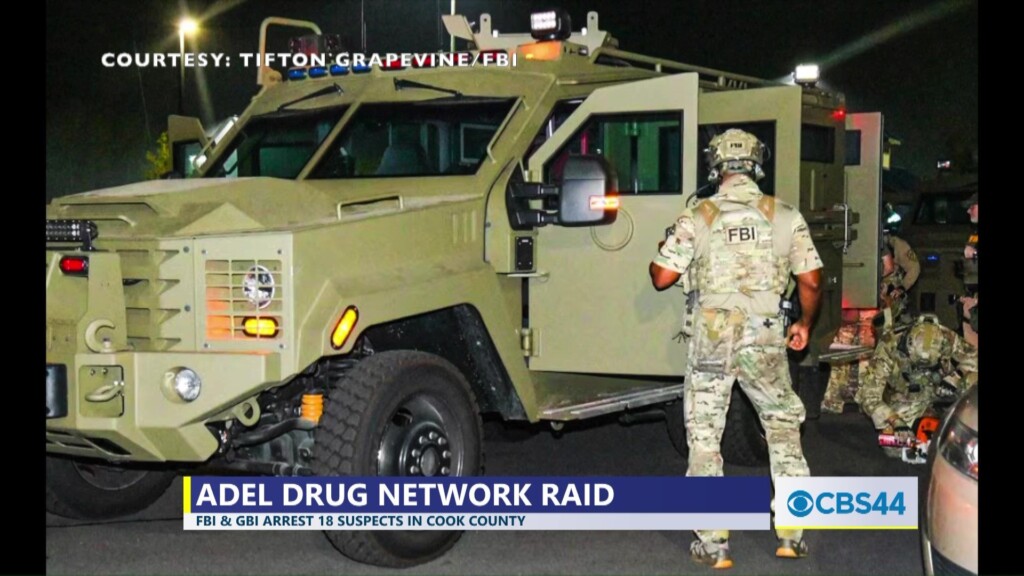 Fbi, Gbi Lead Raid On Major Drug Network In Adel