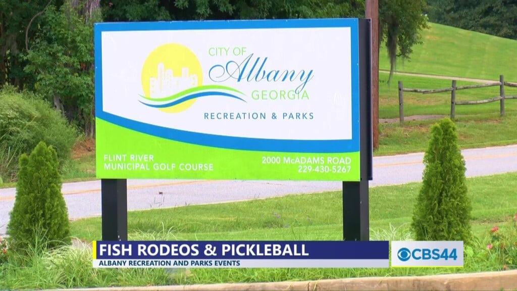 Albany Recreation & Parks Previews Fishing Rodeo & Pickleball Events