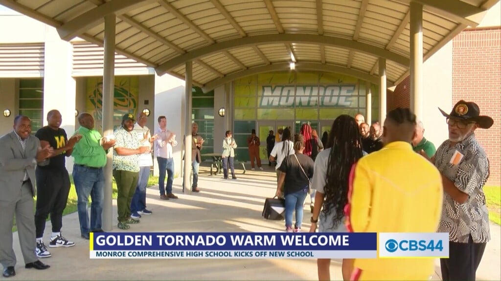 Monroe Comprehensive High School Welcomes Students Back To The Classroom