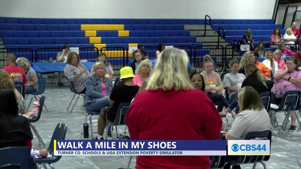 Turner Co. Schools & Uga Extension 'walk A Mile In My Shoes' Poverty Simulator