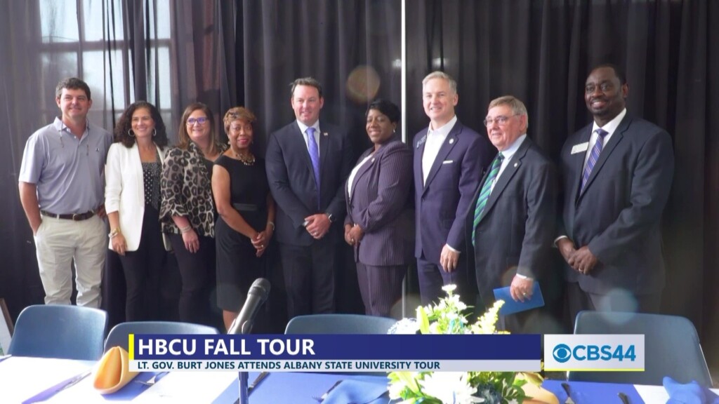 Lt. Governor Burt Jones, Senator Freddie Powell Sims, Other Leaders Attend Hbcu Fall Tour At Albany State University