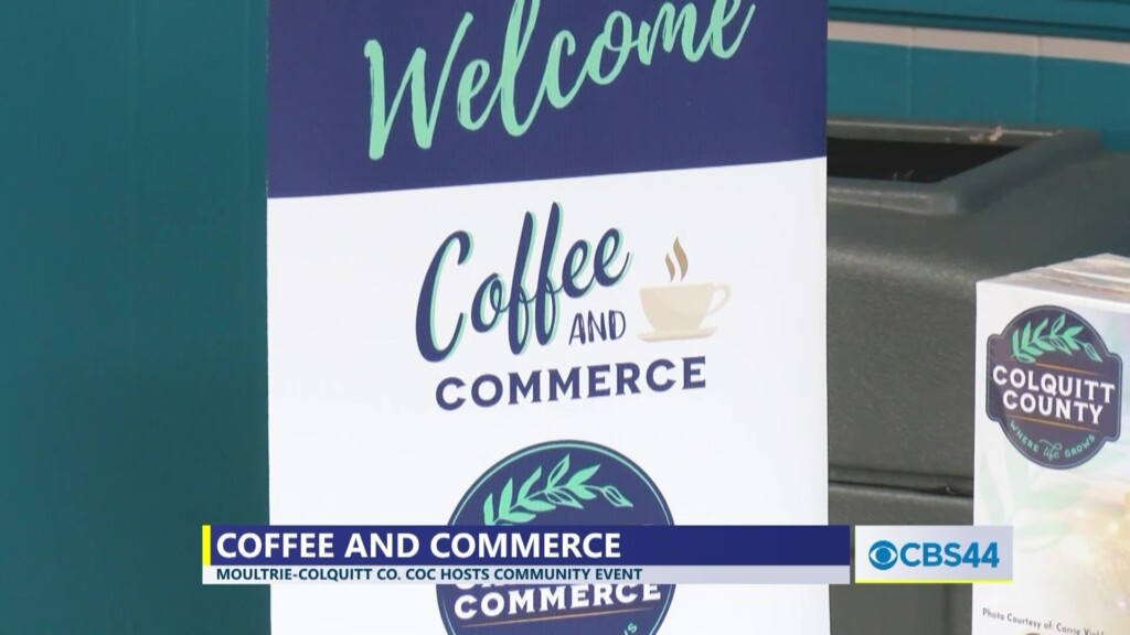 Moultrie Colquitt Co. Chamber Of Commerce Host “coffee And Commerce” Event