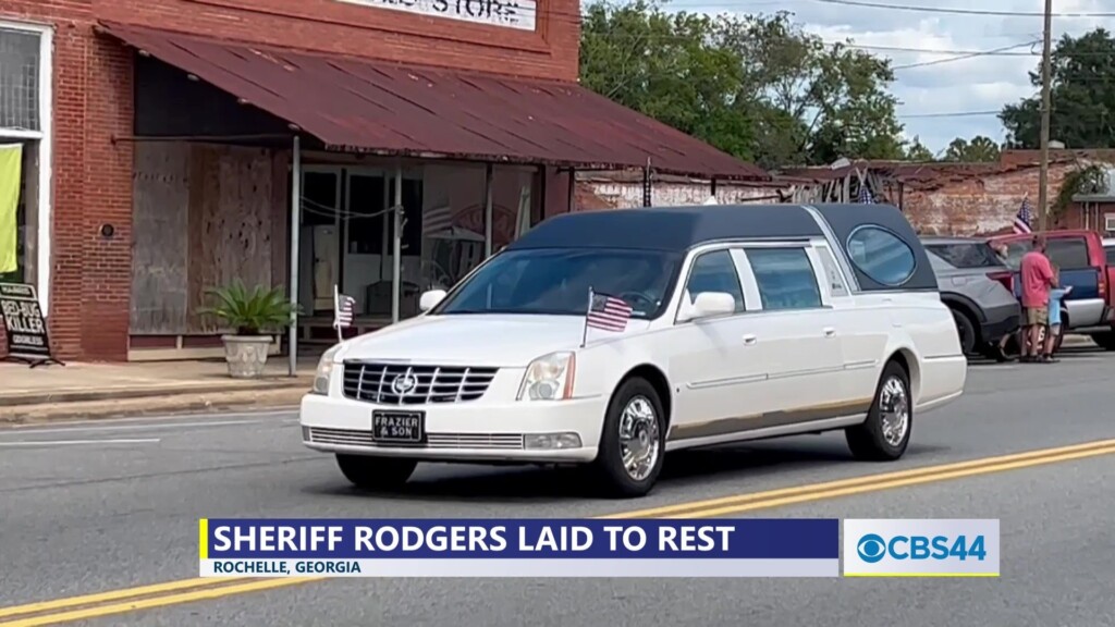 Wilcox Co. Sheriff Robert Rodgers Laid To Rest On Saturday