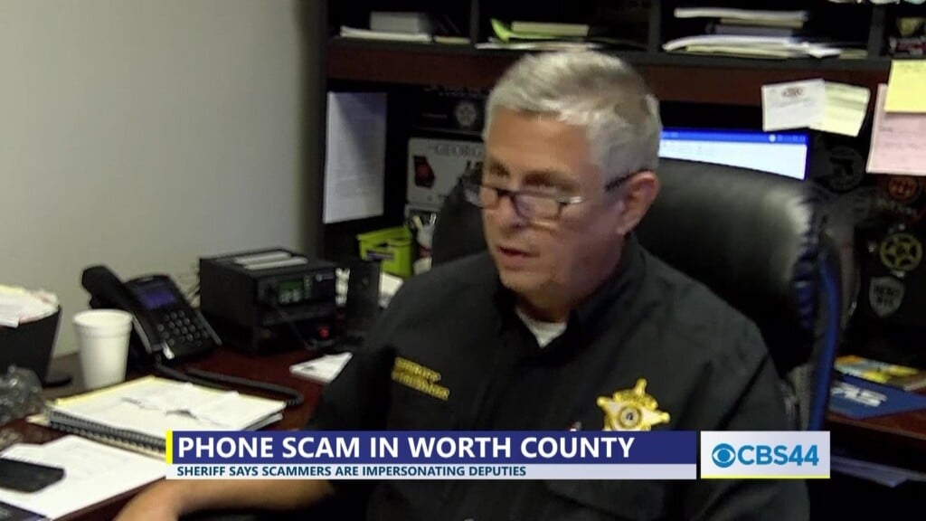 Worth Co. Sheriff Says Phone Scammers Are Impersonating Deputies