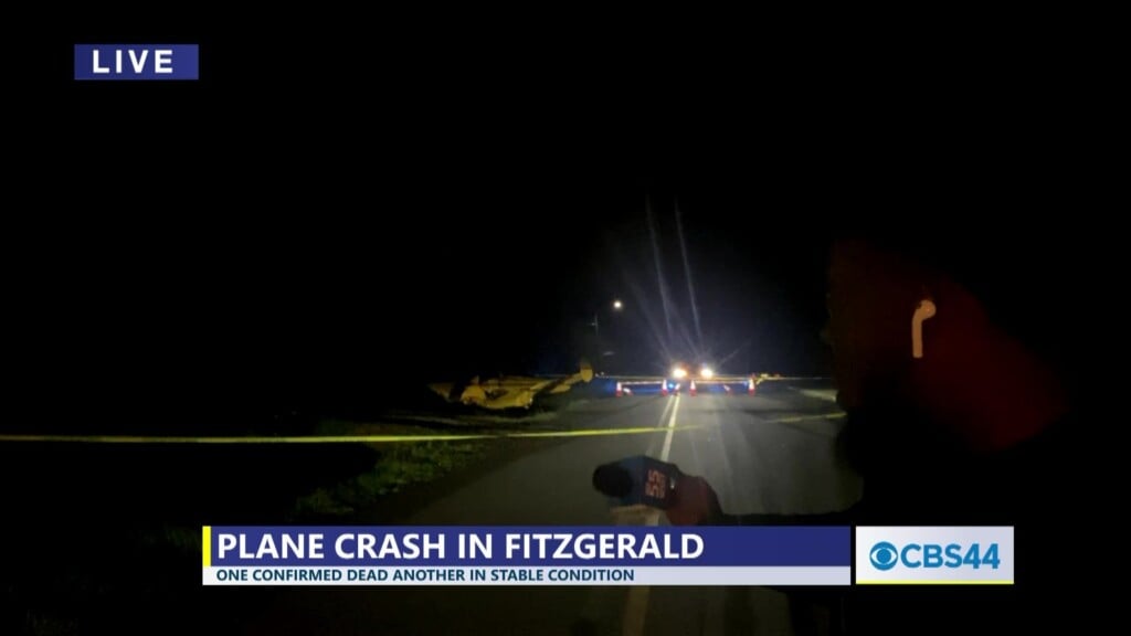 1 Dead, 1 Injured In Plane Crash In Fitzgerald