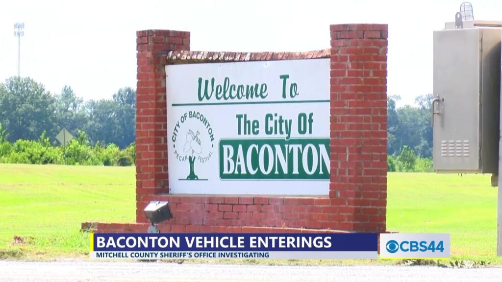 Mitchell Co. Sheriff’s Office Investigates Baconton Entering Autos