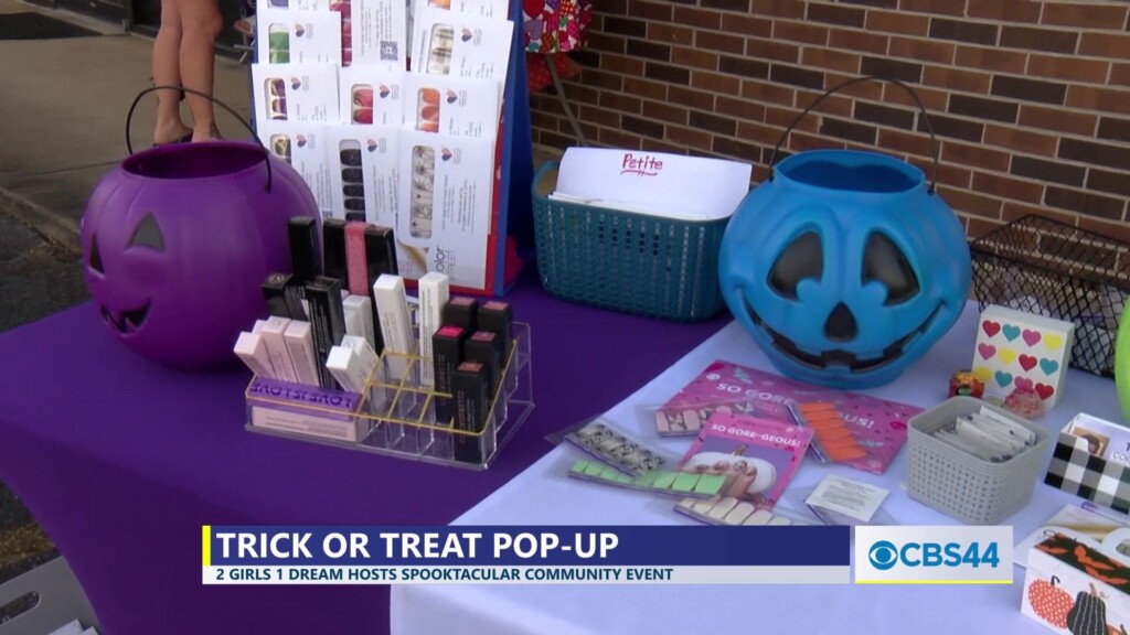 Cordele's 2 Girls, 1 Dream Hosts 'spooktacular' Trick Or Treat Pop Up Event