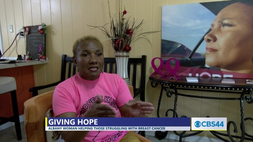 Giving Hope; Albany Woman Helping Those Struggling With Breast Cancer