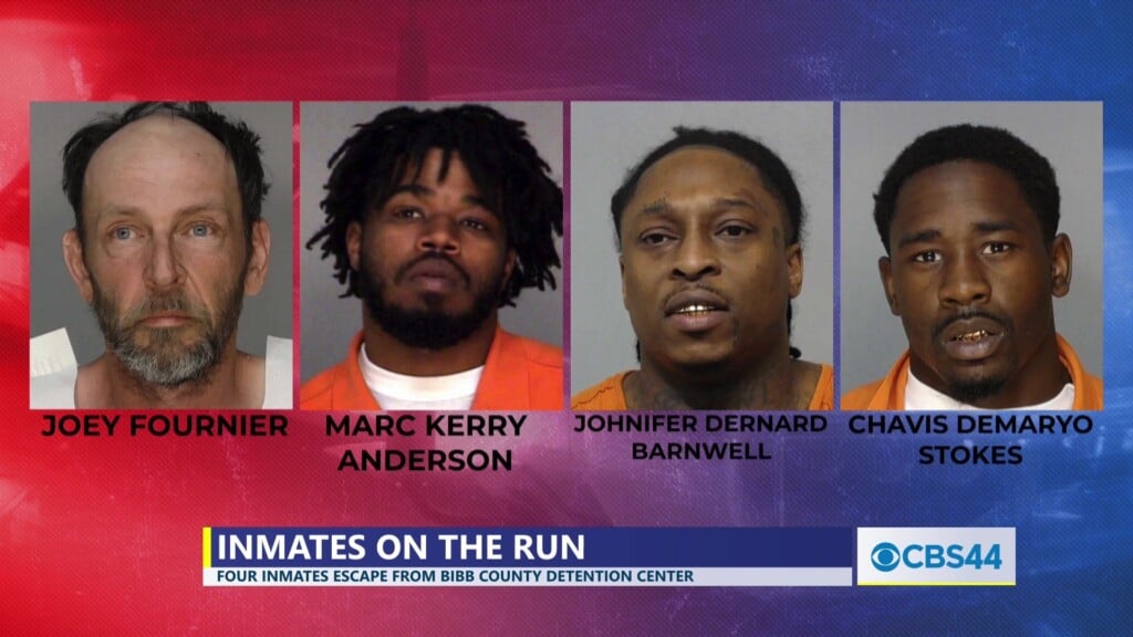 Bibb Co. Sheriff’s Office Searching For Four Escaped Inmates