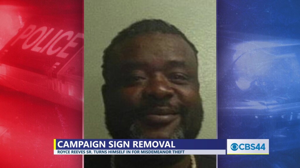 Crisp Co.’s Royce Reeves, Sr. Turns Himself In For Misdemeanor Theft Of Campaign Signs