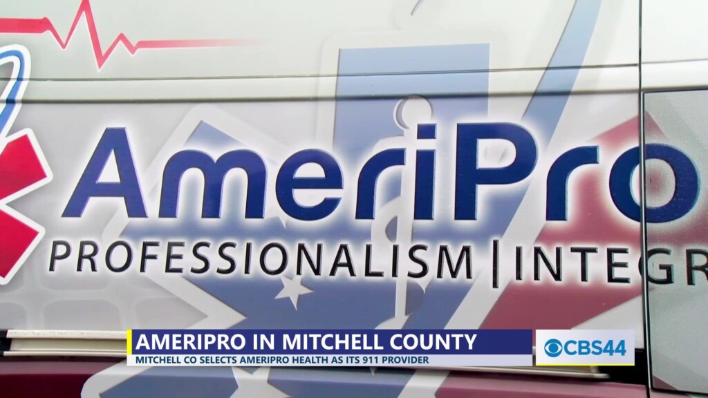Mitchell Co. Selects Ameripro Health As Its Ems, 911 Provider