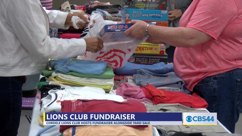 Cordele Lions Club, Cordele Vfw Post 4742 Host Fundraiser Alongside Yard Sale