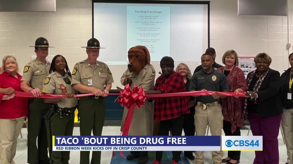 ‘let’s Taco ‘bout Being Drug Free’ Red Ribbon Week Kicks Off In Crisp Co.