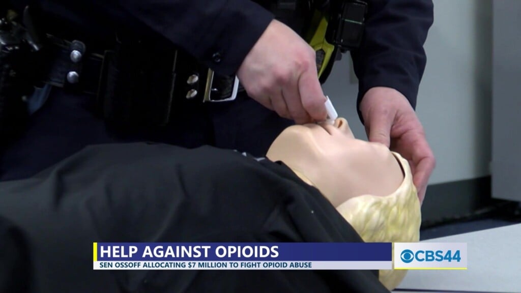 Sen. Ossoff Allocating $7 Million To Fight Opioid Abuse
