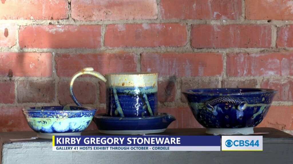 Crisp Area Arts Alliance Gallery 41 Hosts Pottery Artist Kirby Gregory Exhibit Through October