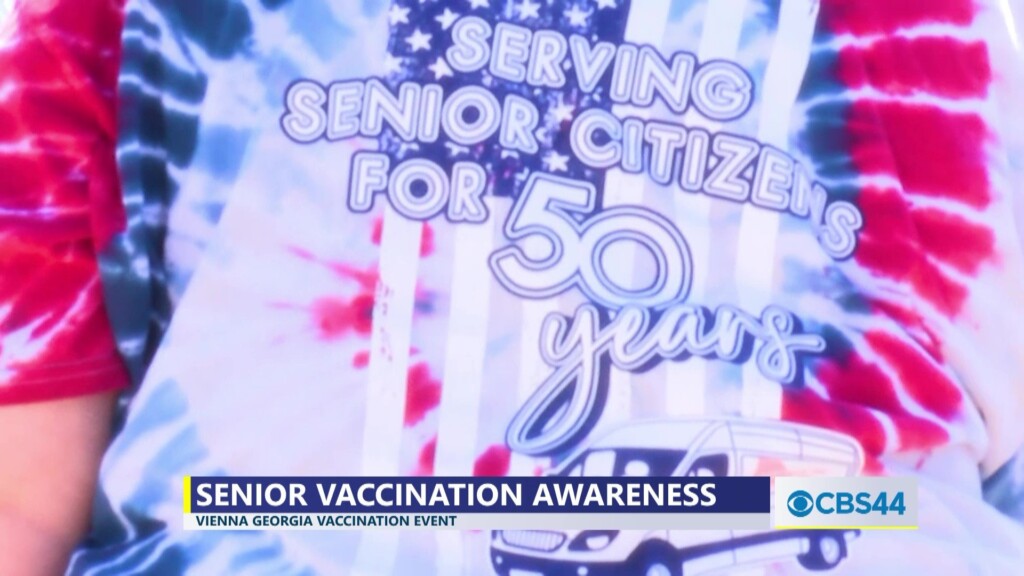 Vienna Senior Center, Middle Flint Council On Aging Holds Senior Vaccination Event