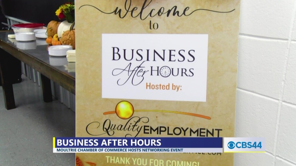 Moultrie Chamber Of Commerce To Host ‘business After Hours’ Networking Event