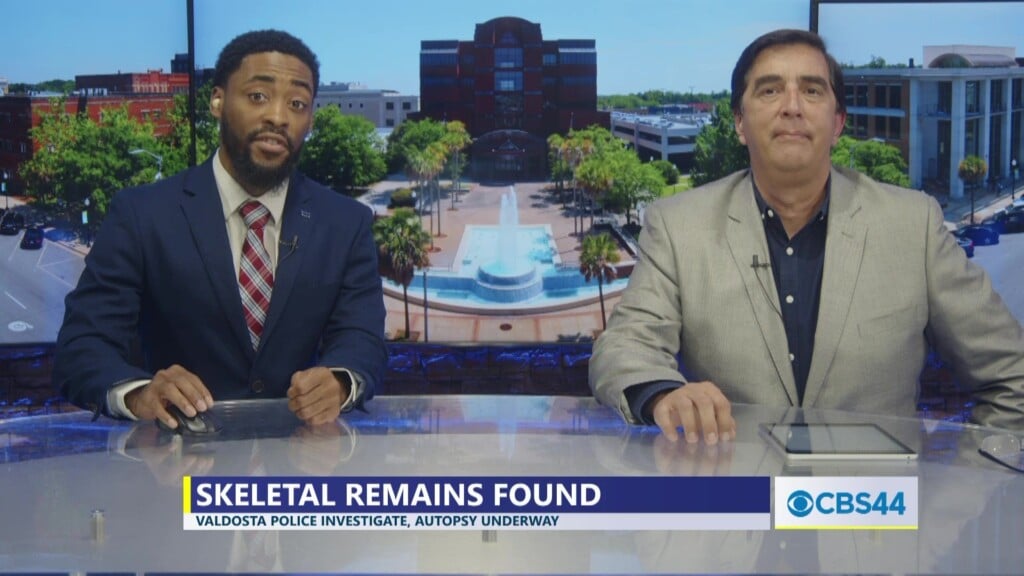 Valdosta Police Investigating Human Skeletal Remains Found