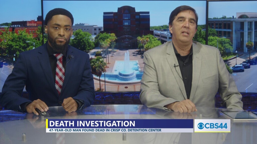Gbi Investigating 47 Year Old Inmate Death Inside Crisp Co. Detention Center