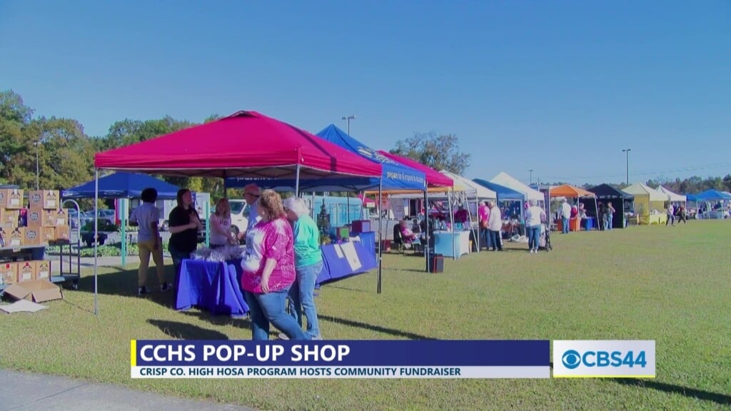 Crisp Co. High School Hosa Club Holds Pop Up Market Fundraiser