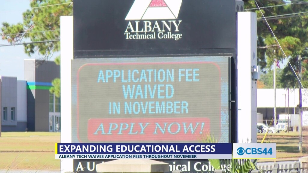 Albany Technical College Waives Application Fees Throughout November