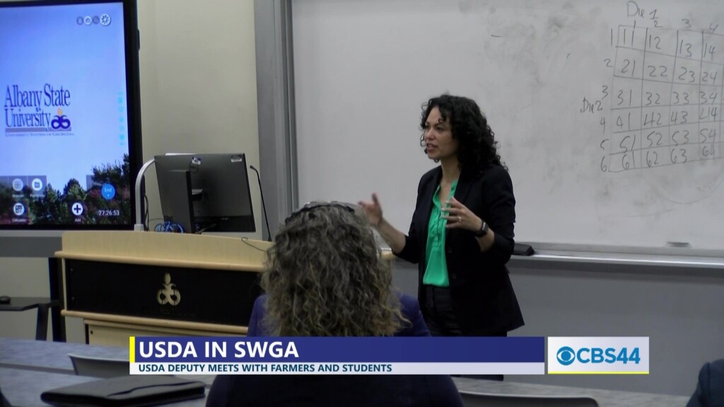 U.s. Deputy Secretary Of Agriculture, Usda Executive Director Meet With Terrell Co. Farmers And Asu Students