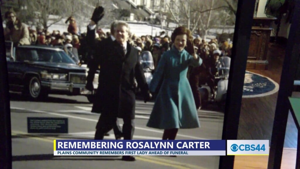Rosalynn Carter Tribute Service Held At Glenn Memorial Church In Atlanta, Funeral Planned For Wednesday Morning At Maranatha Baptist Church, Plains Residents React To Her Passing