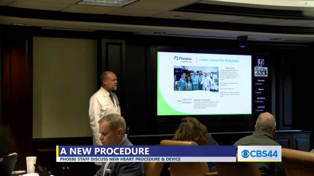 Phoebe Staff Discuss New Procedure And Device To Improve Heart Health