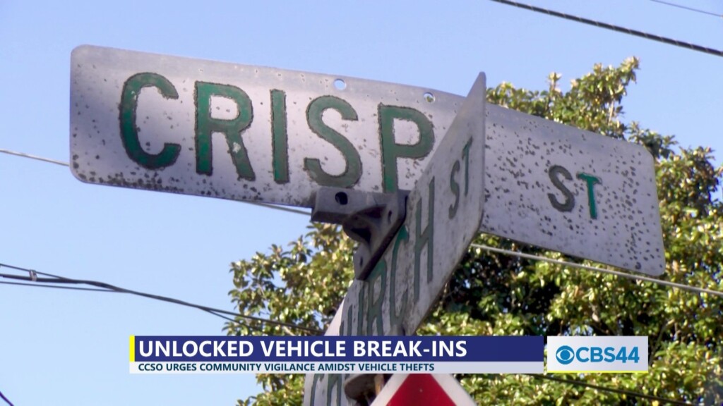 Crisp Co. Sheriff’s Office Urges Residents To Lock Their Vehicles After Several Break Ins