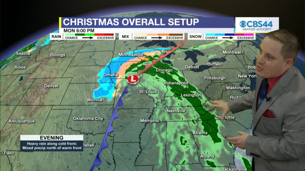 Cbs 44 Weather Authority Forecast: December 22, 2023