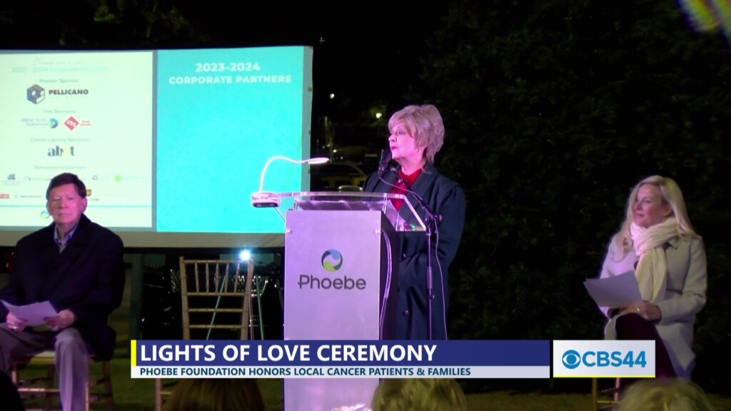 Phoebe Foundation Holds Annual Lights Of Love Ceremony