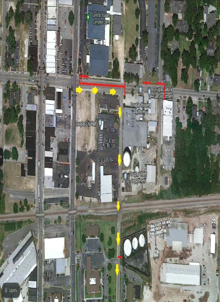 Bryan Street Road Closures