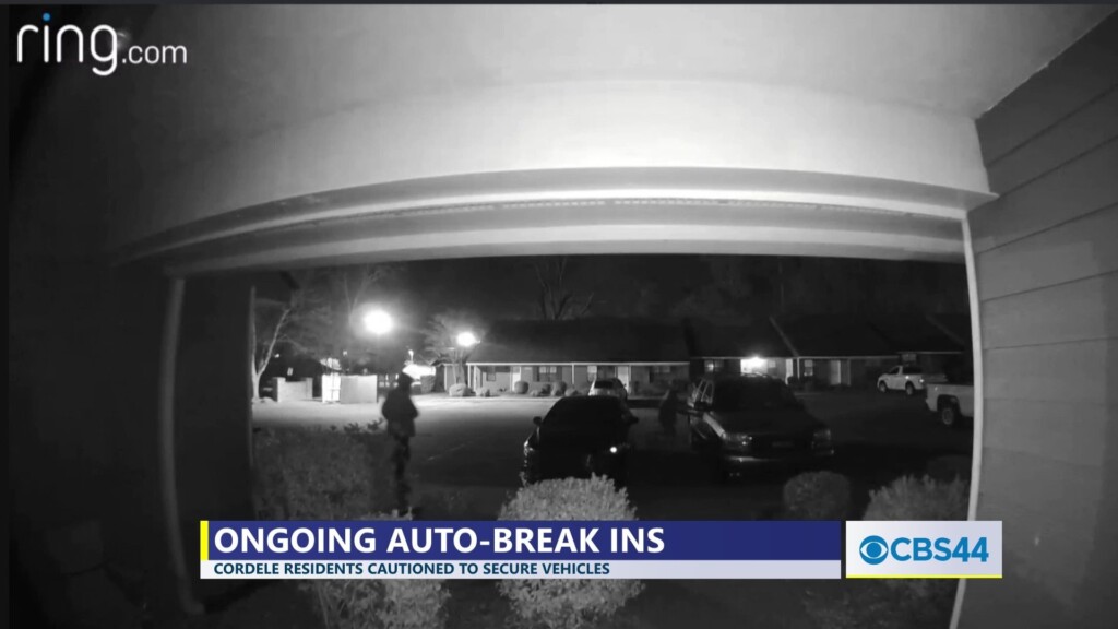 Auto Break Ins Continue, Cordele Residents Cautioned To Secure Vehicles