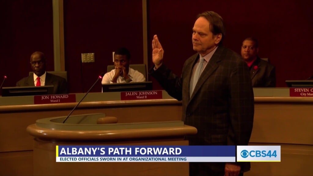 Albany's Elected Officials Swearing In