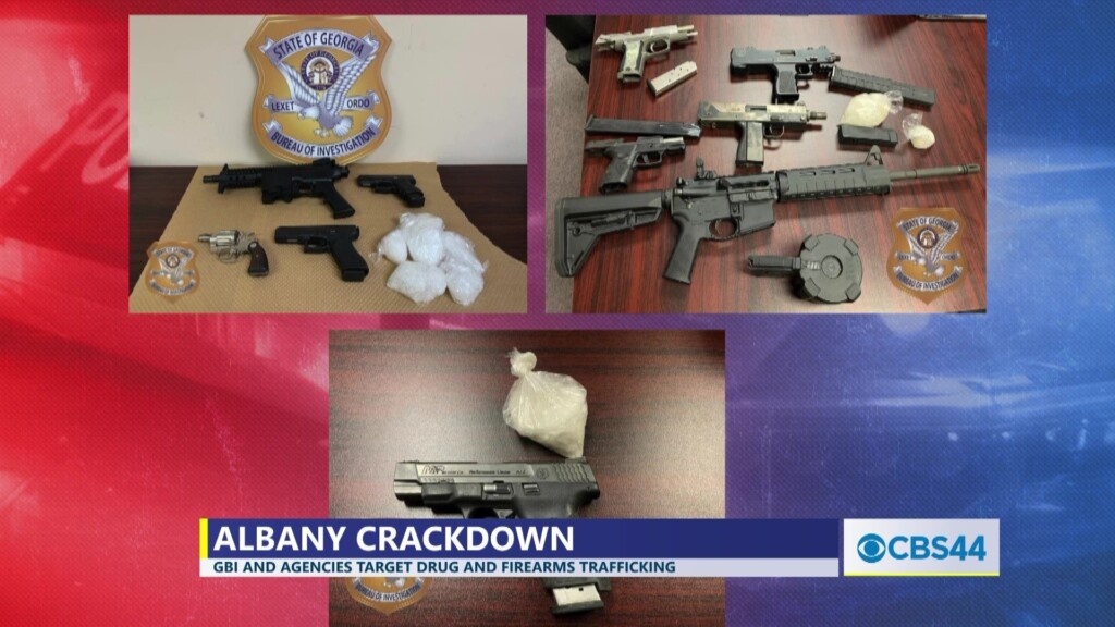 Gbi: 10 Arrested In Albany Drug And Firearms Trafficking Investigation