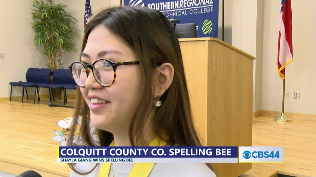 Winner Announced In 2024 Colquitt Co. District Spelling Bee
