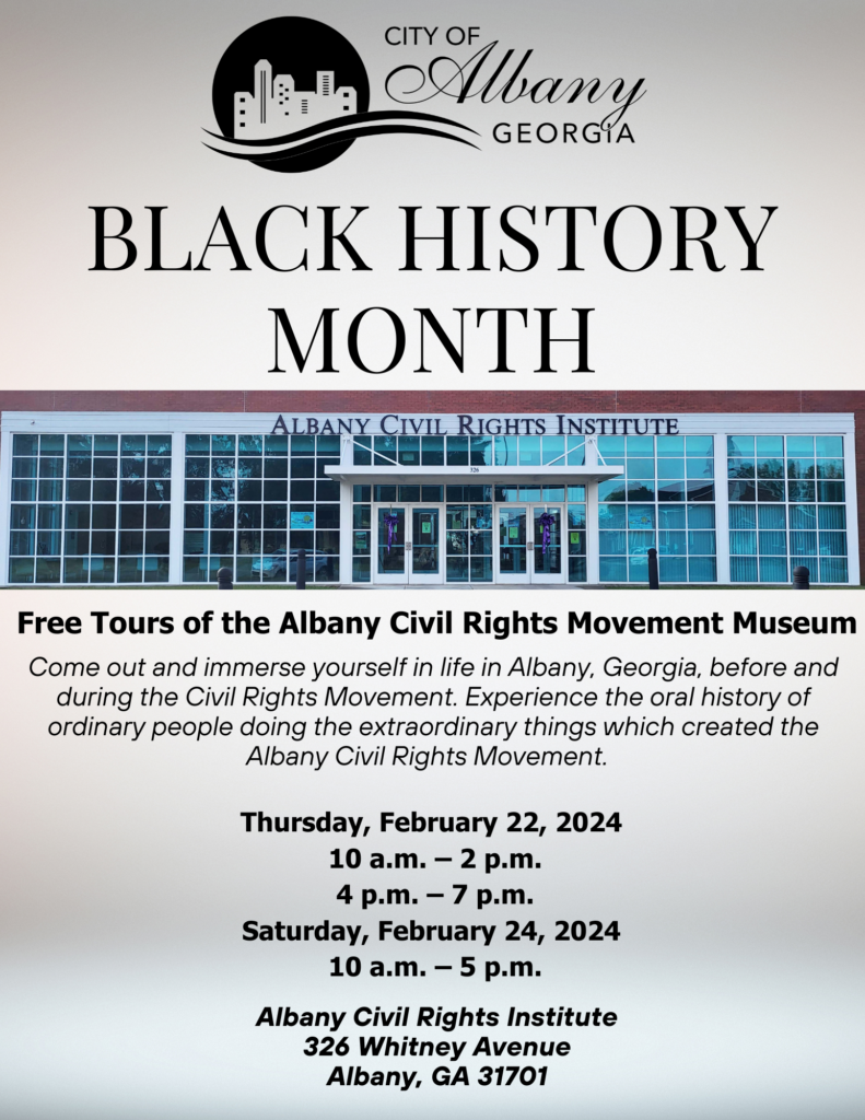 Black History Month Albany Civil Rights Institute