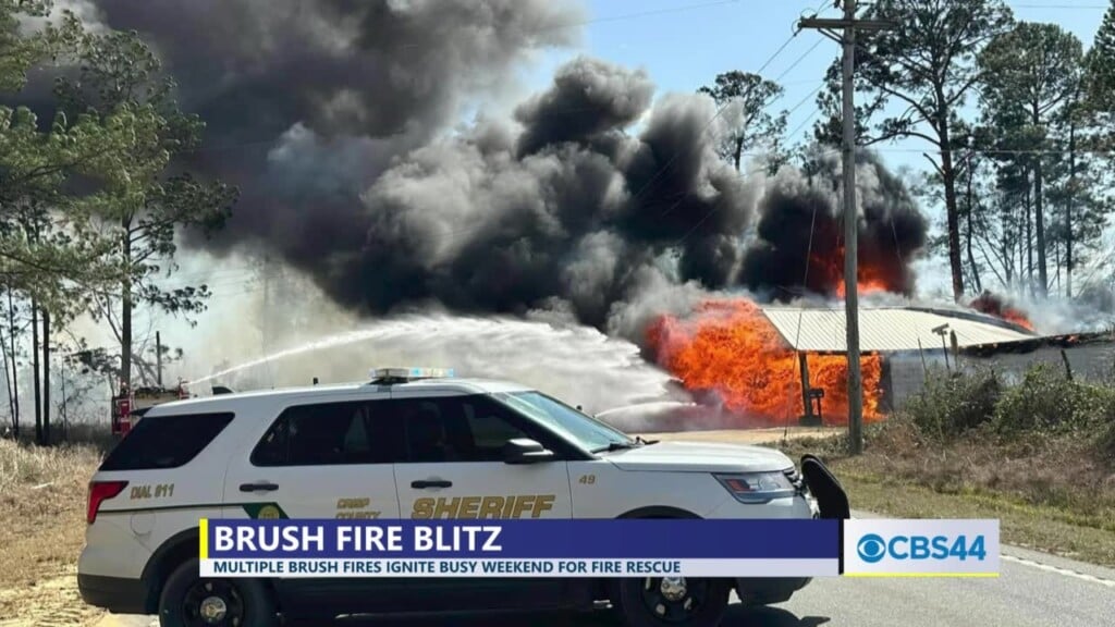 Crisp Co. Fire Rescue Respond To 8 Brush Fires Over The Weekend