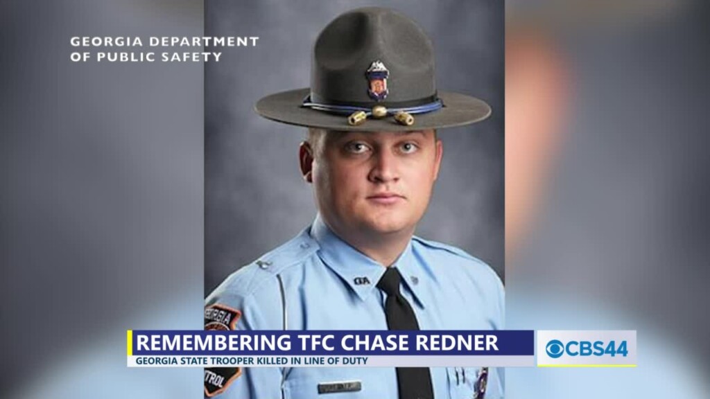 Trooper First Class Chase Redner Dies After Being Struck By Car While Investigating Fatal Pedestrian Crash On I 75 In Clayton Co.