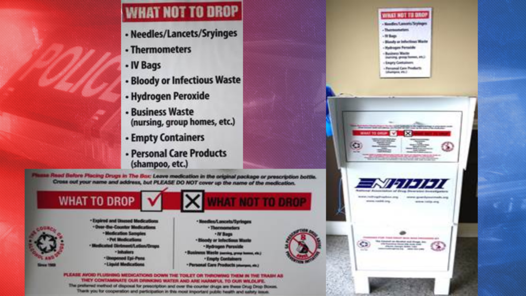 Tift Co Sheriffs Office Prescription Drop Box