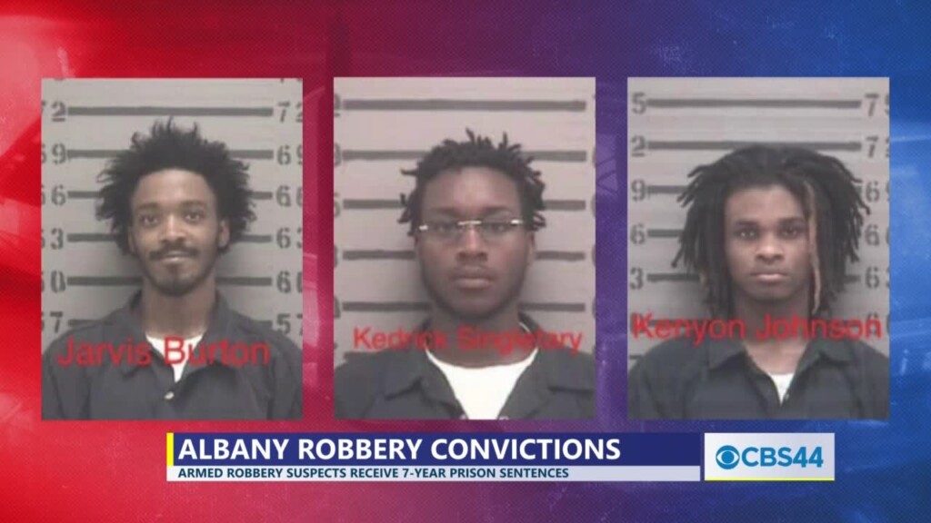 Albany Armed Robbery Suspects Receive 7 Year Prison Sentences