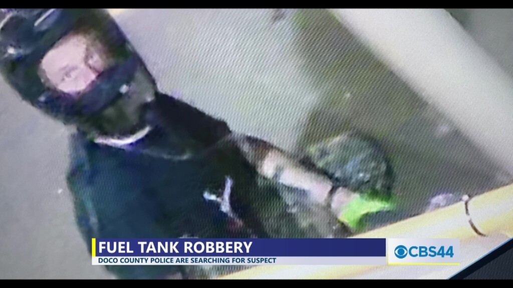 Individual Caught On Video Taking A Portable 116 Gallon Diesel Fuel Tank