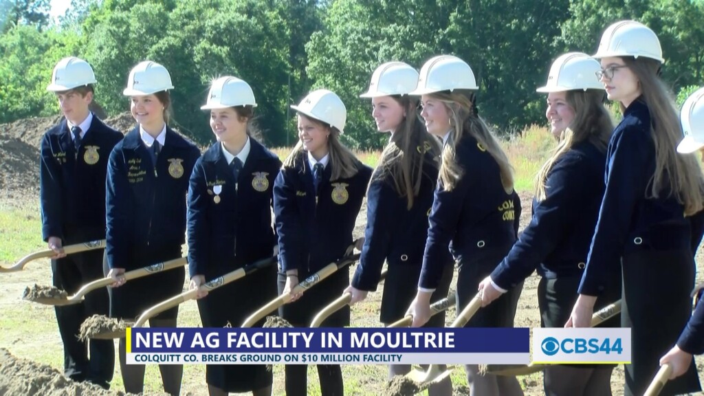 Colquitt Co. School District Breaks Ground On New Canning Plant & Agricultural Facility