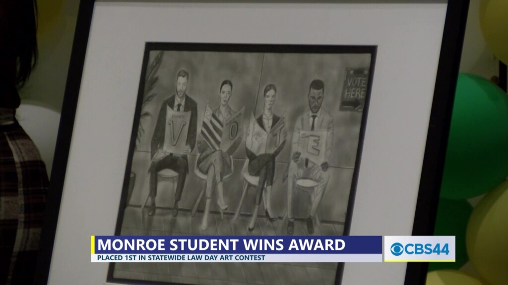 Monroe High School Sophomore Student Wins Law Day Art Contest