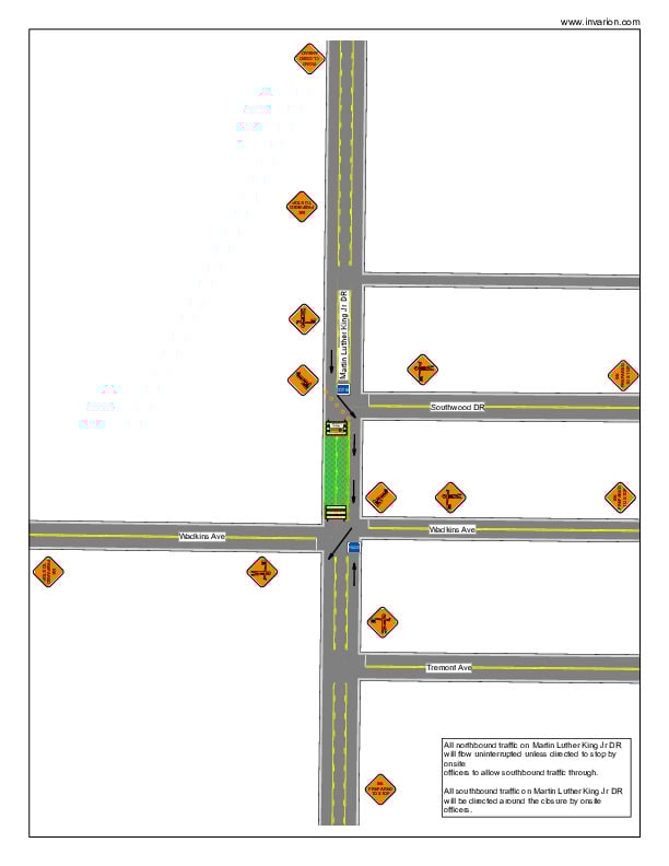 5 6 24 Press Release Mlk Jr Drive Lane Closure