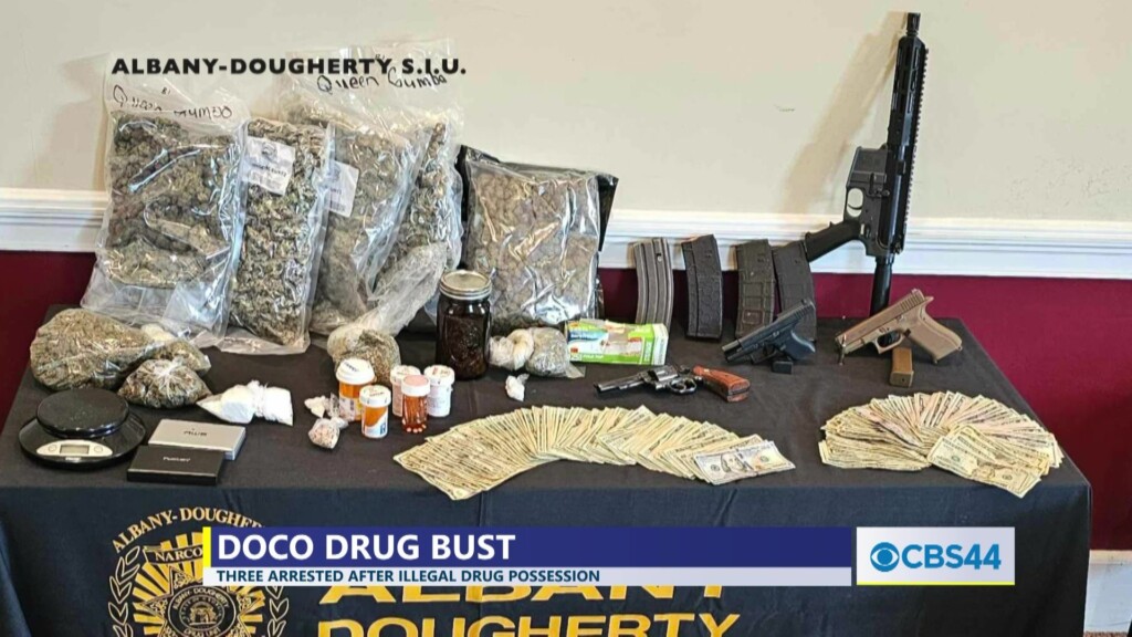 Albany Dougherty Siu Edgerly Search Warrant Drug Bust Vo
