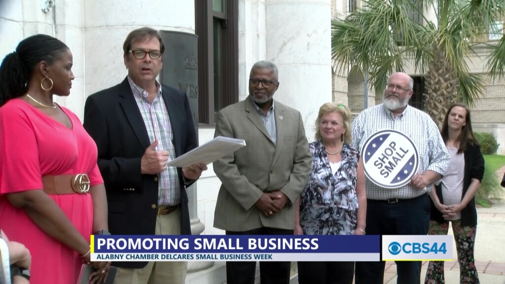 Albany Area Chamber Of Commerce, Commissioner And Mayor Pro Tem Langstaff Makes Proclamation For National Small Business Week